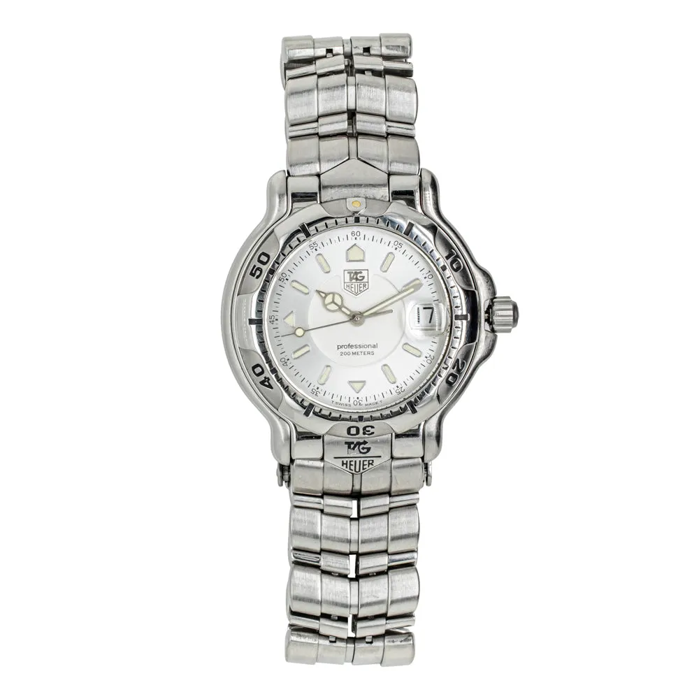 Vintage Tag Heuer 6000 Quartz Stainless Steel Watch