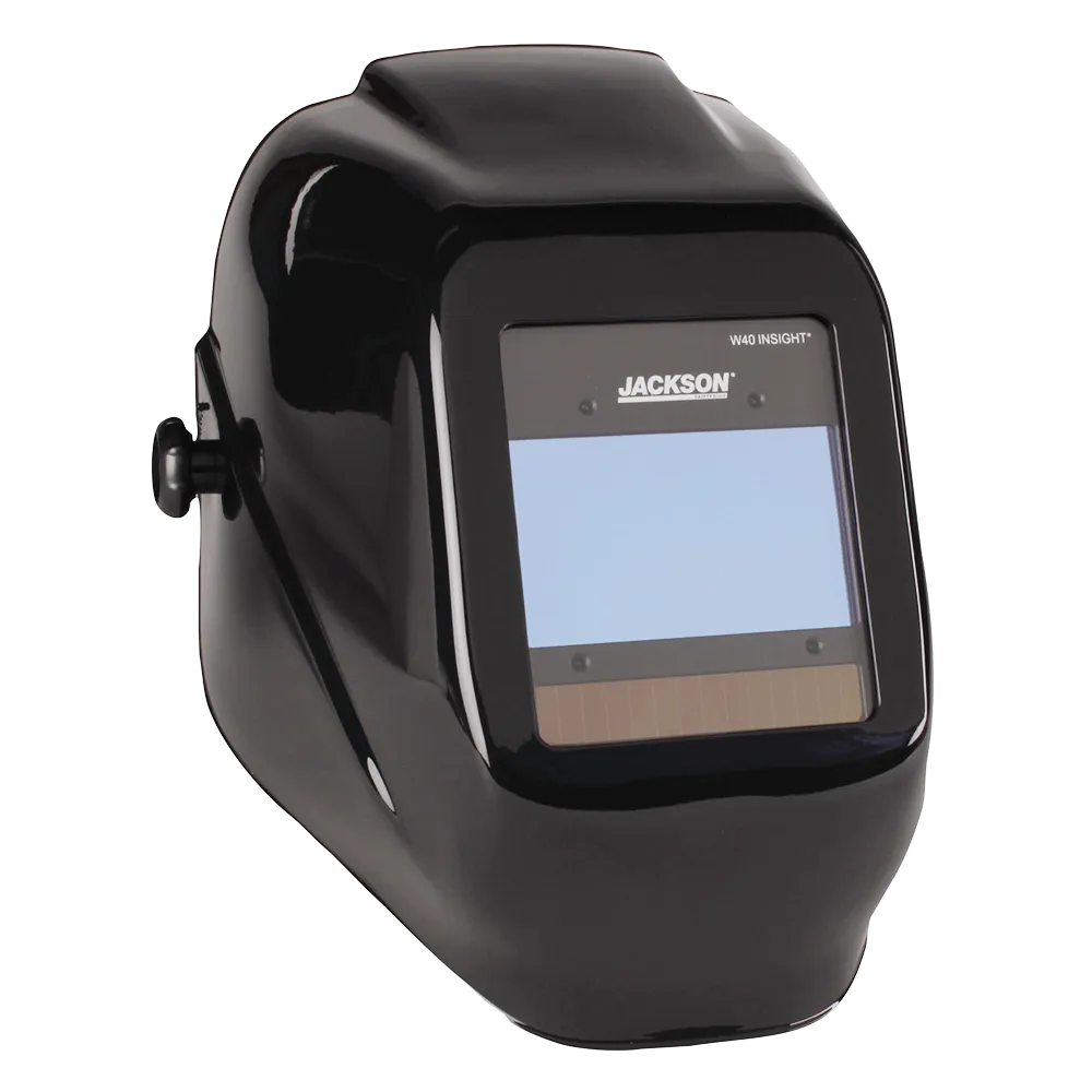 Welding Helmet - Jackson Safety Ultra-Lightweight Insight® HLX 100 Digital Variable Auto Darkening Filter Welding Helmet, 46131