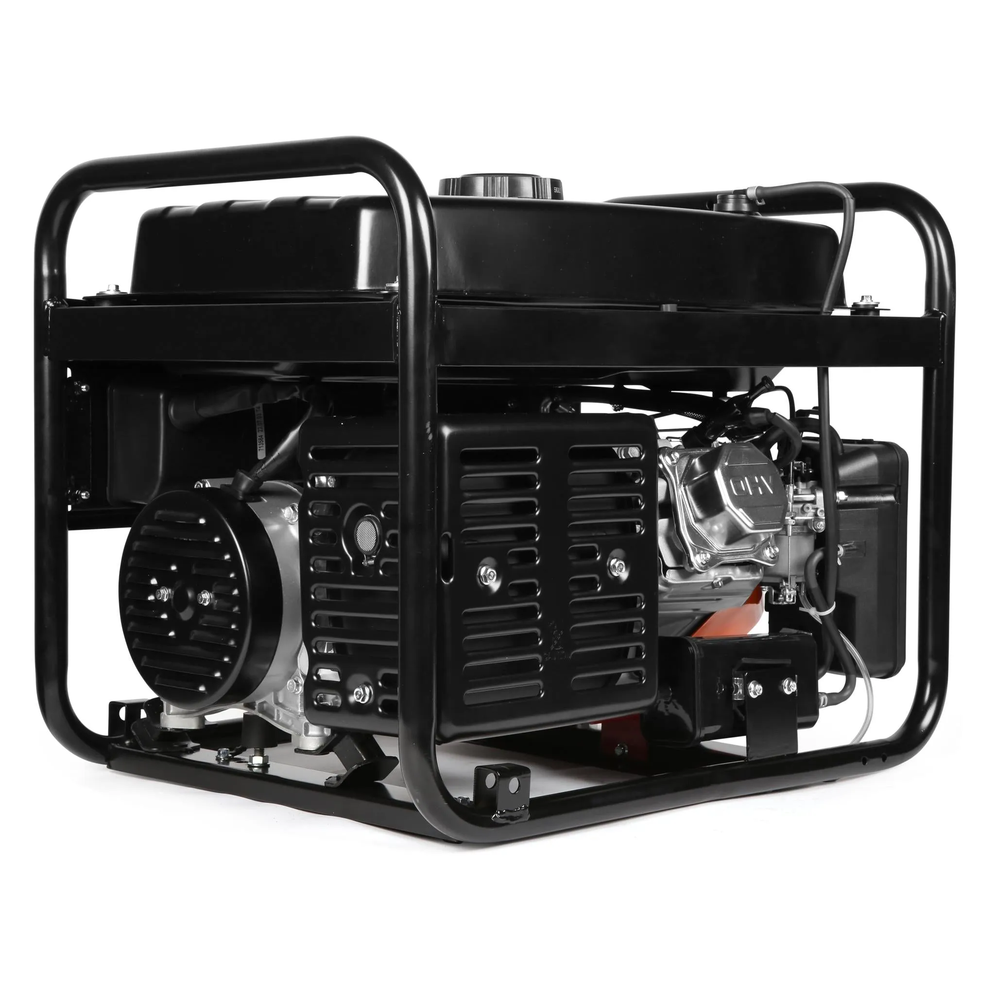 WEN DF472X 4750-Watt 120-Volt/240-Volt Dual Fuel Portable Generator with CO Shutdown Sensor