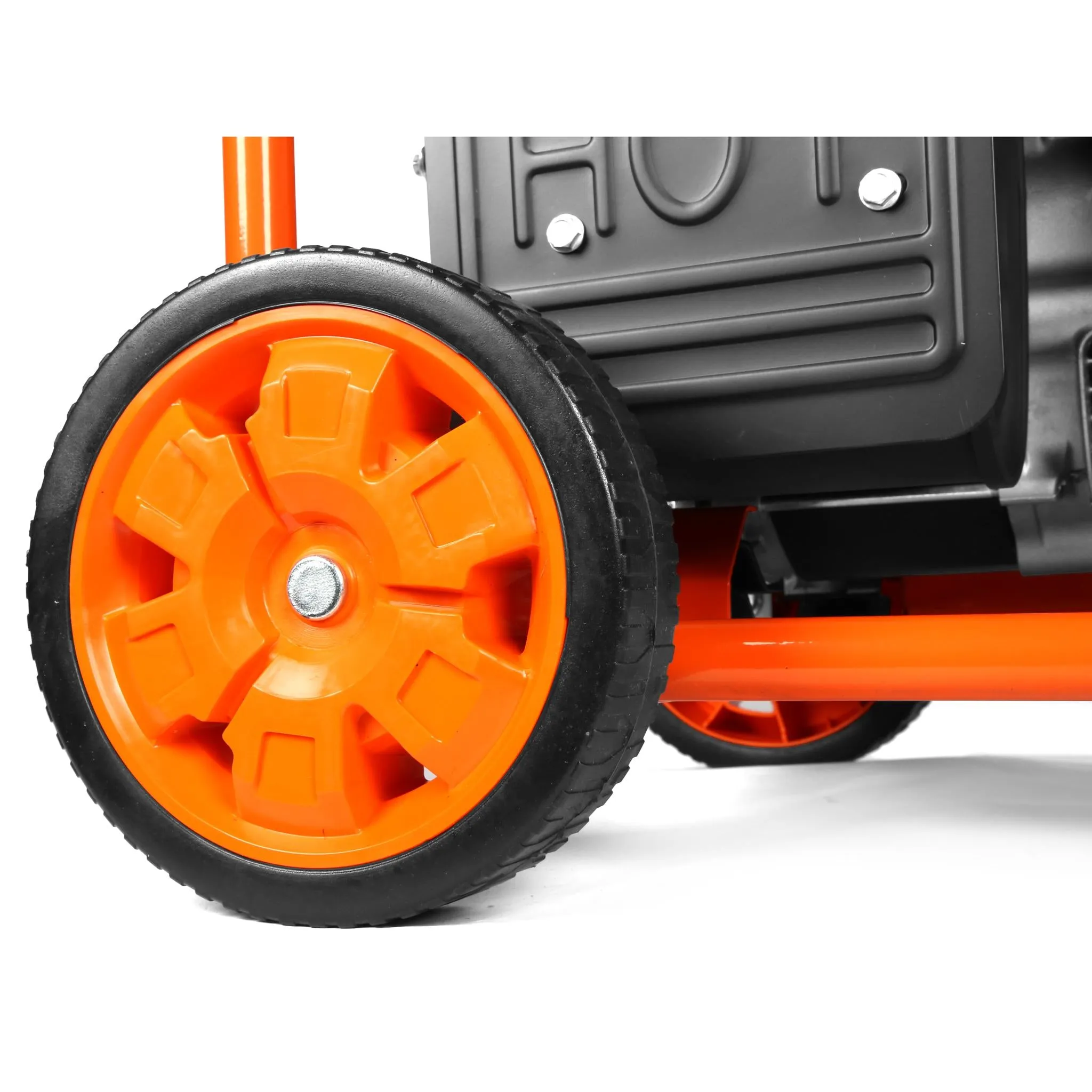 WEN DF623X 6250-Watt 120-Volt/240-Volt Dual Fuel Electric Start Portable Generator with Wheel Kit and CO Shutdown Sensor