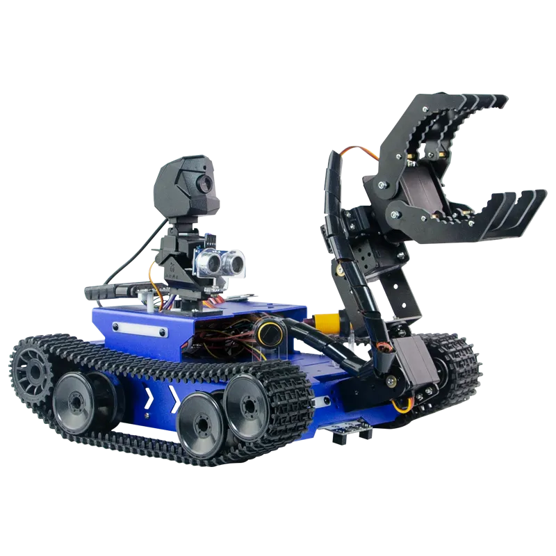 XiaoR GEEK GFS-X crawler-type AI programmable robot car with Raspberry Pi4B4G development kits