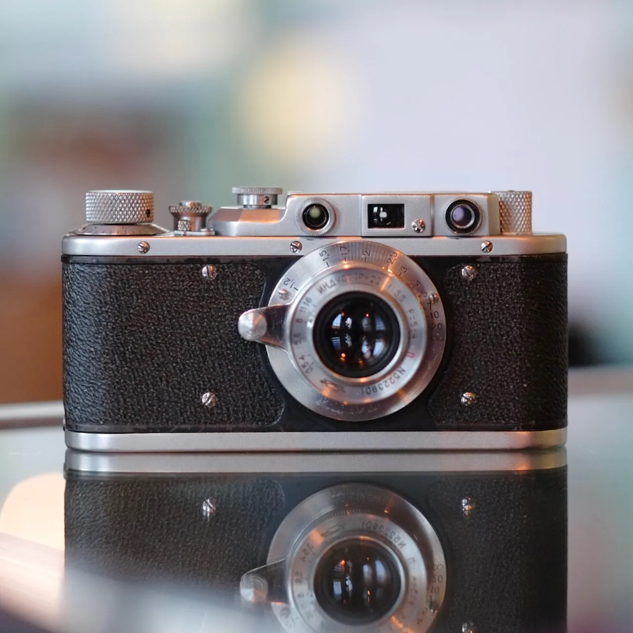 Zorki with 5cm f3.5 Industar-22